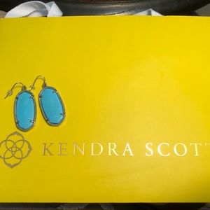 Kendra Scott turquoise earrings